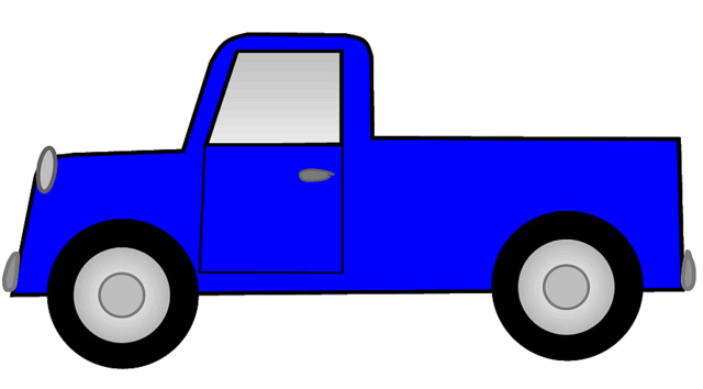 Truck Outline Clipart