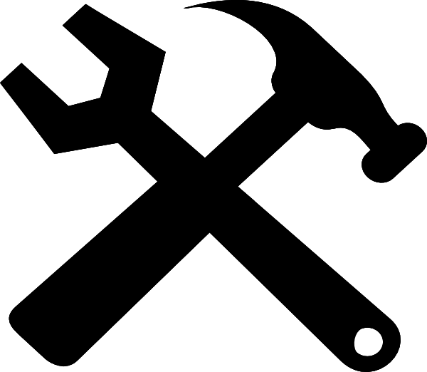 Crossed Wrenches Clipart