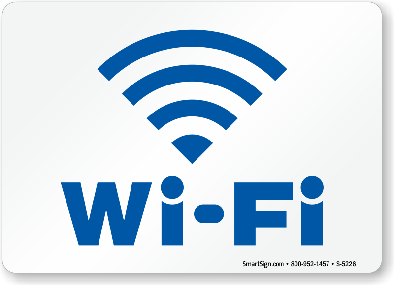 WiFi Signs & Labels