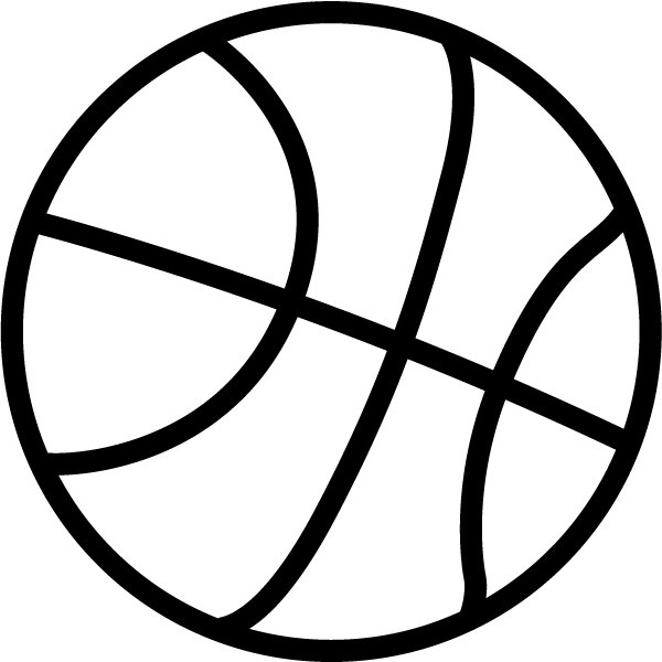 Basketball black and white house clipart black and white 4 ...