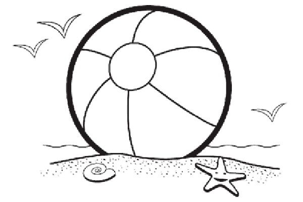 Beach ball beach water clipart free clipart images - Clipartix
