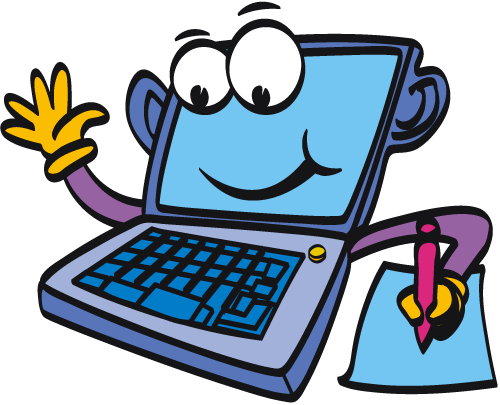 Clipart of a computer