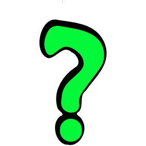 Question mark clipart