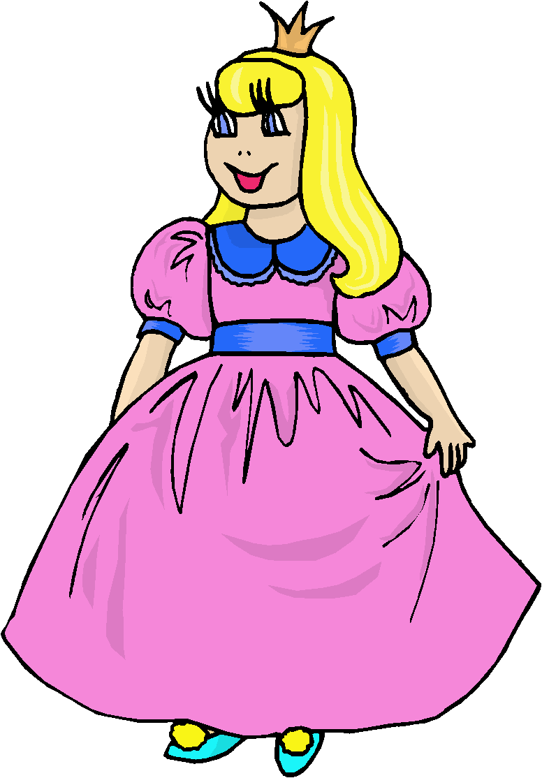Free princess clip art