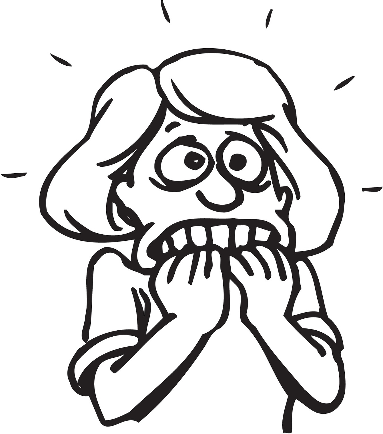 Scared Cartoon People Clipart - Free to use Clip Art Resource