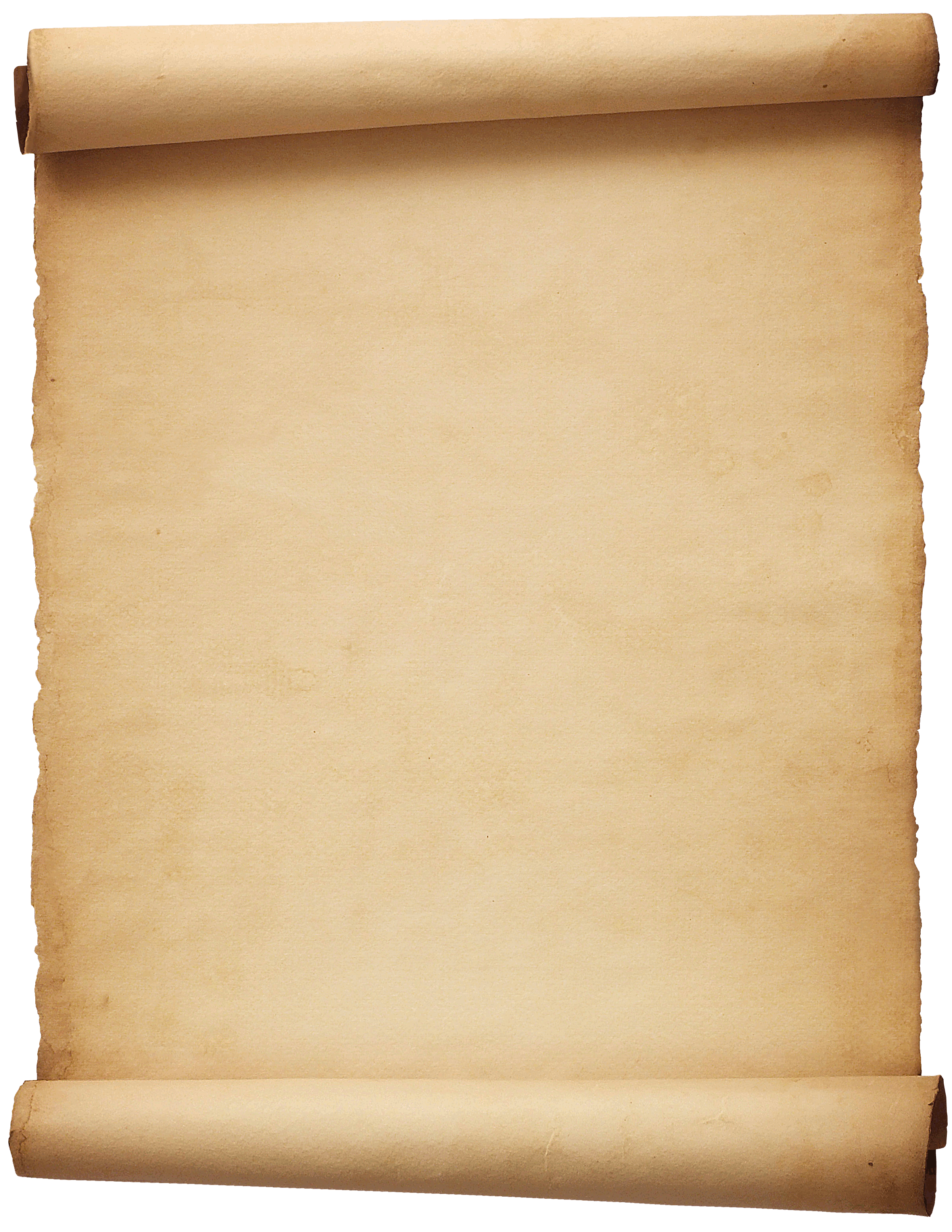 Open blank scroll clipart