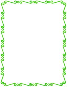Science Page Borders Clipart