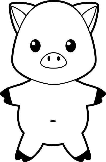 Pig Template For Preschoolers - ClipArt Best