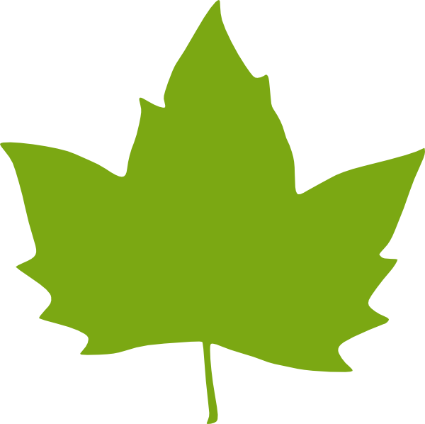 Green Maple Leaves Clip Art – Clipart Free Download