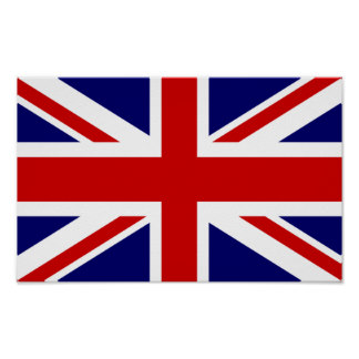British Flag Art & Framed Artwork | Zazzle
