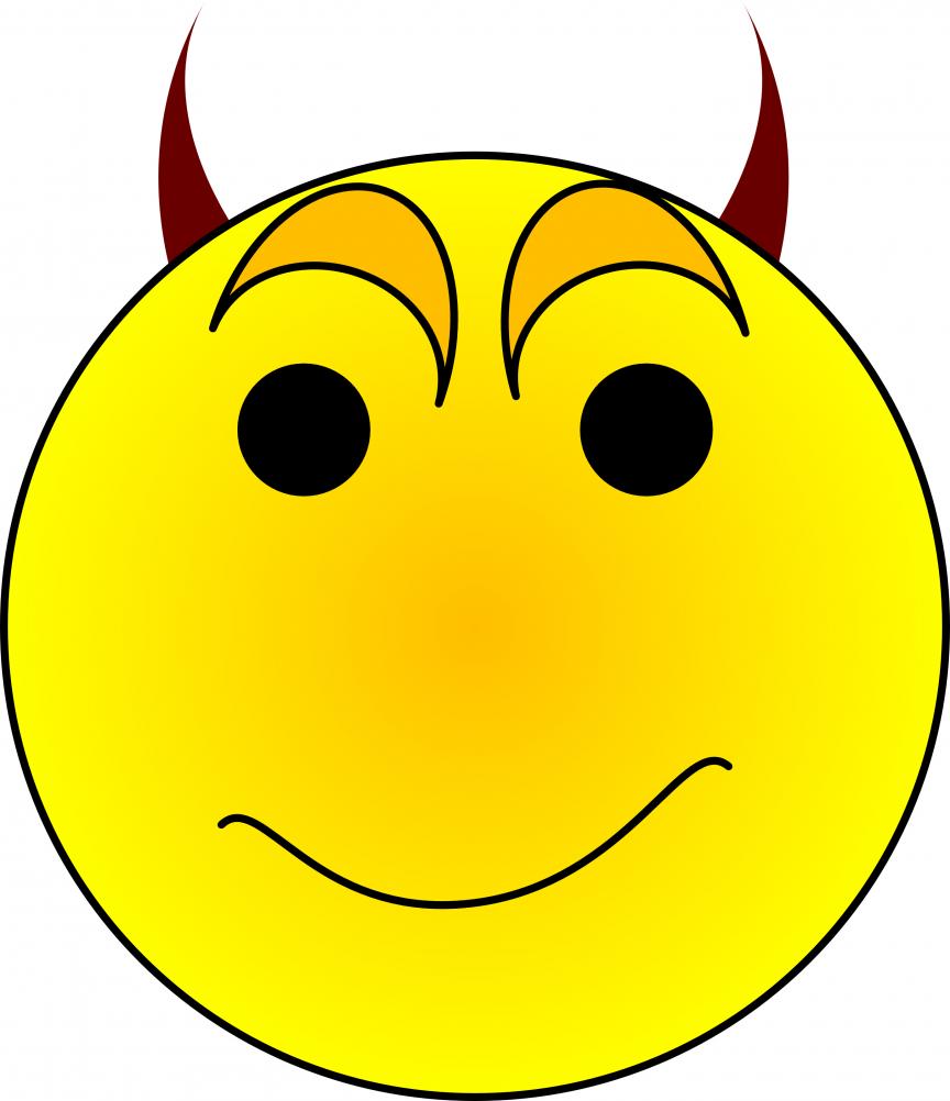 Angry Face Text Symbol