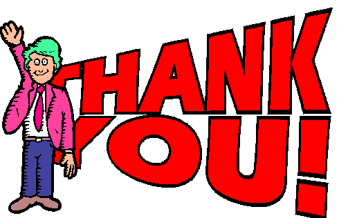 Animation of thank you clipart