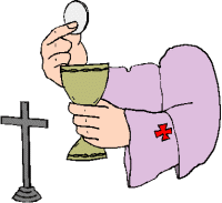 Holy mass clip art