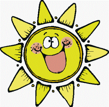 Free clipart of sunny day