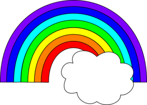 Rainbow clipart for kids free clipart images 4 clipartcow - Clipartix