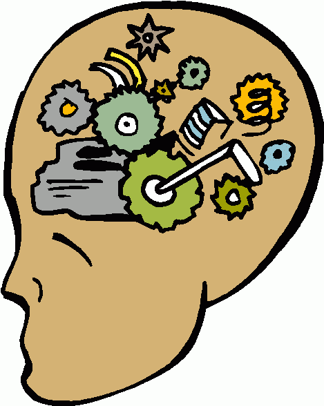 Cartoon brain clipart free