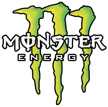 Monster Energy Logo Stencil