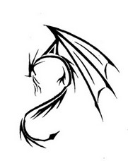 Tribal Dragon Tattoos for Men Outline | Design images