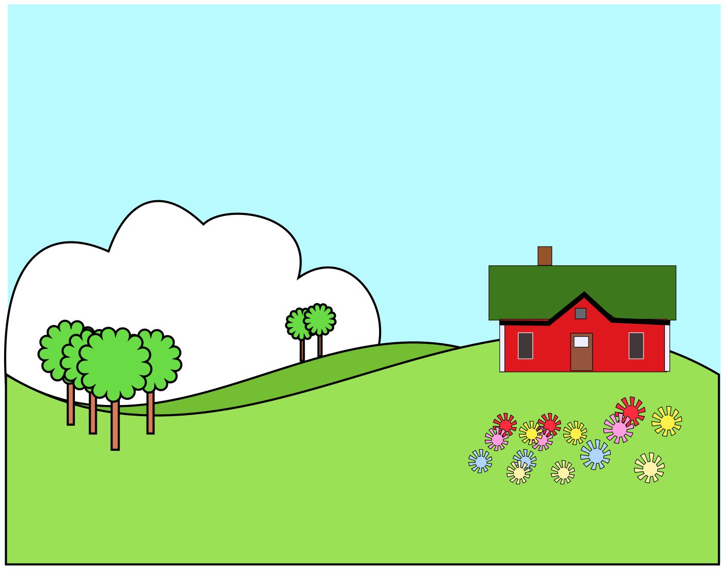Landscaping Cartoon Clipart