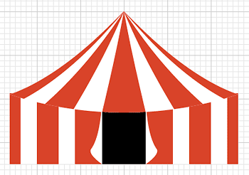 Illustrator Tutorial: Circus Tent | - Illustrator Tutorials & Tips