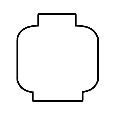 Lego head clipart