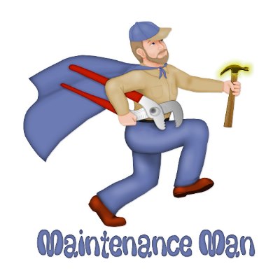 Building Maintenance Man Clipart