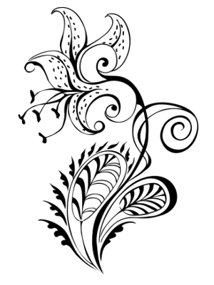 Tropical Flower Tattoos