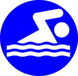 Swim logo clipart
