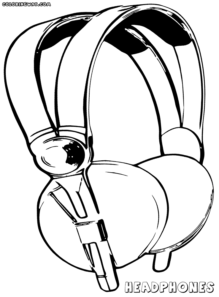 Microphone coloring pages | Coloring pages to download and print