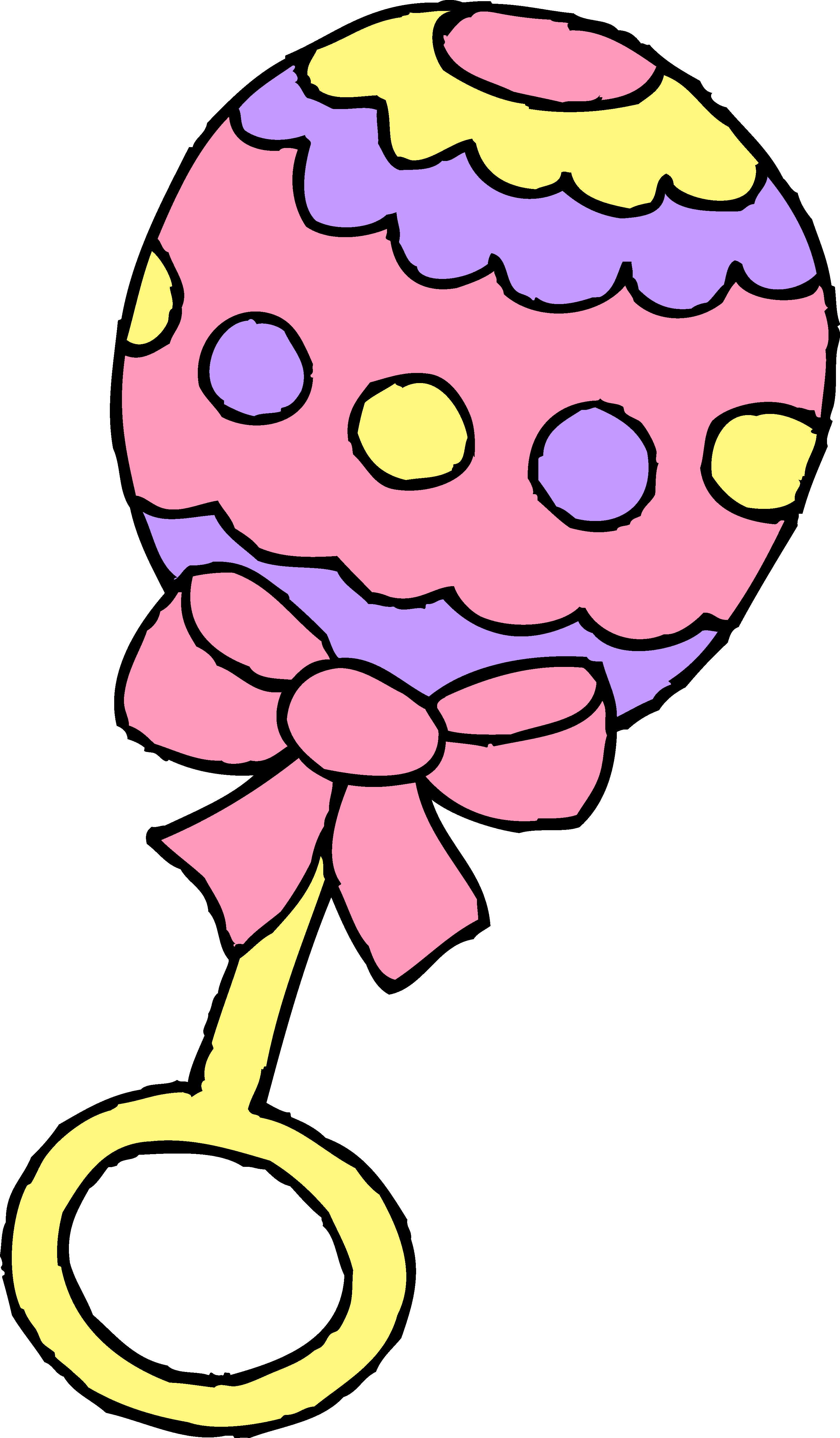 Baby shower clipart girl clear background