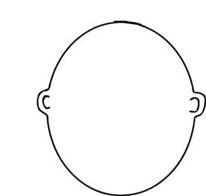 Blank Face Clipart