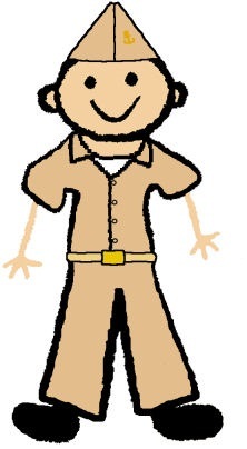 Navy Officer Male Stick Figure Decal | Decals, Stickers & Magnets ...