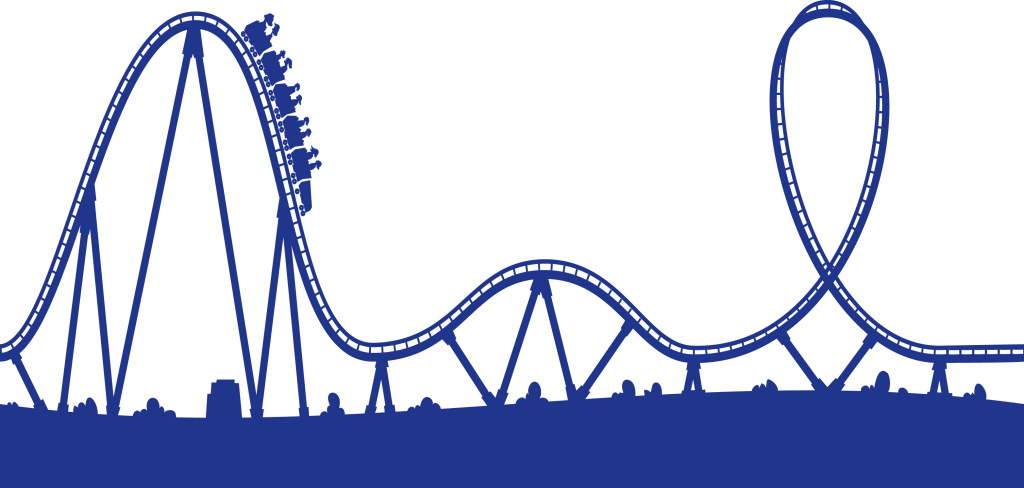 Roller Coaster Drawing - Pencil Art Drawing