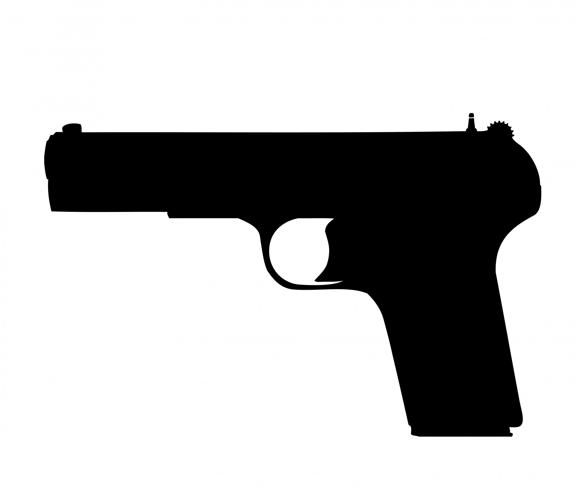 Gun, Pistol Clipart Free Stock Photo - Public Domain Pictures