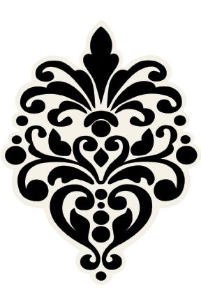 Damask Stencil | Stenciling ...