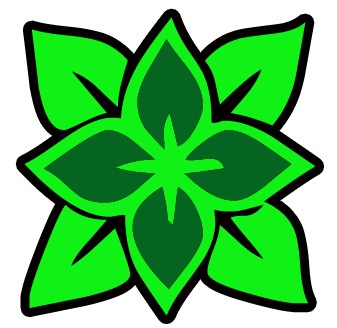 Green Leaf Art Wallpaper 6247 Open Walls