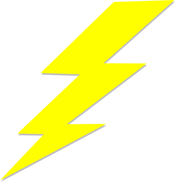 Lightning Bolt clip art - vector clip art online, royalty free ...