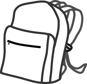 Backpack clip art - vector clip art online, royalty free & public ...
