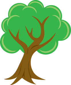 Leaf tree clipart free