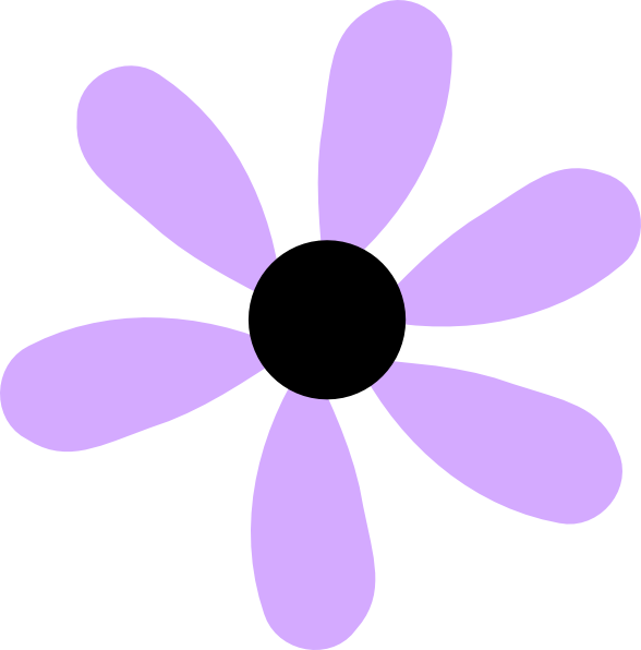 Lilac Flower Clip Art - vector clip art online ...