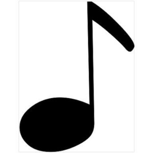 Quaver Symbol Music Note Poster - Polyvore