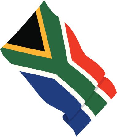 South African Flag Clip Art, Vector Images & Illustrations