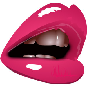 Clip art of lips