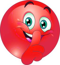Shhh Smiley