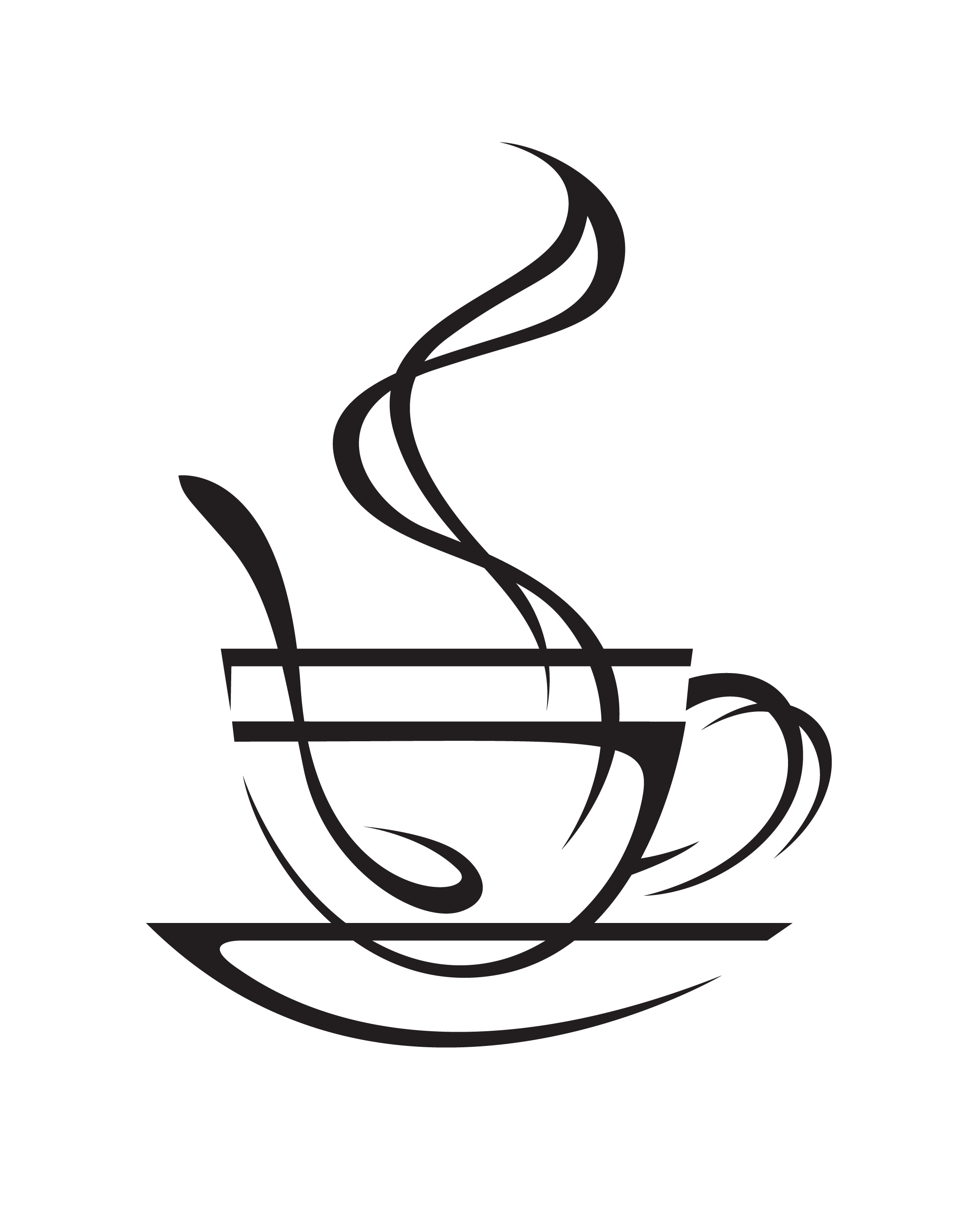 Coffee cup clipart vector