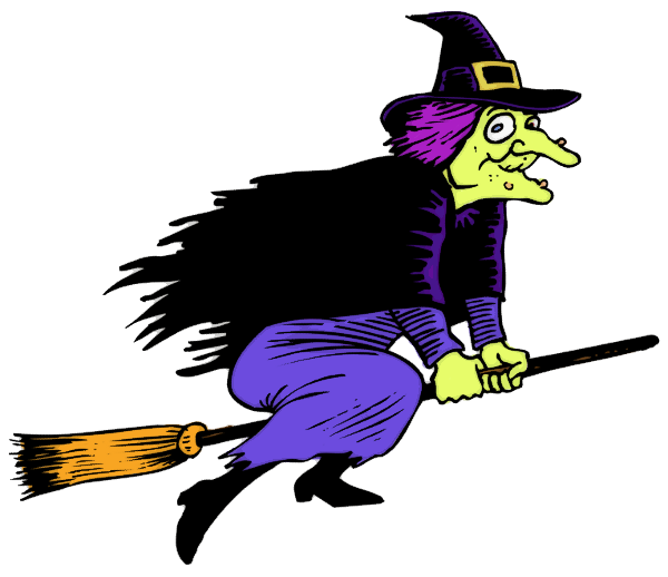 Wicked witch clipart