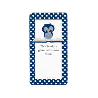 Bookplates Shipping, Address, & Return Address Labels | Zazzle