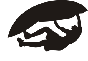 Rock climbing climbing clip art image #30078