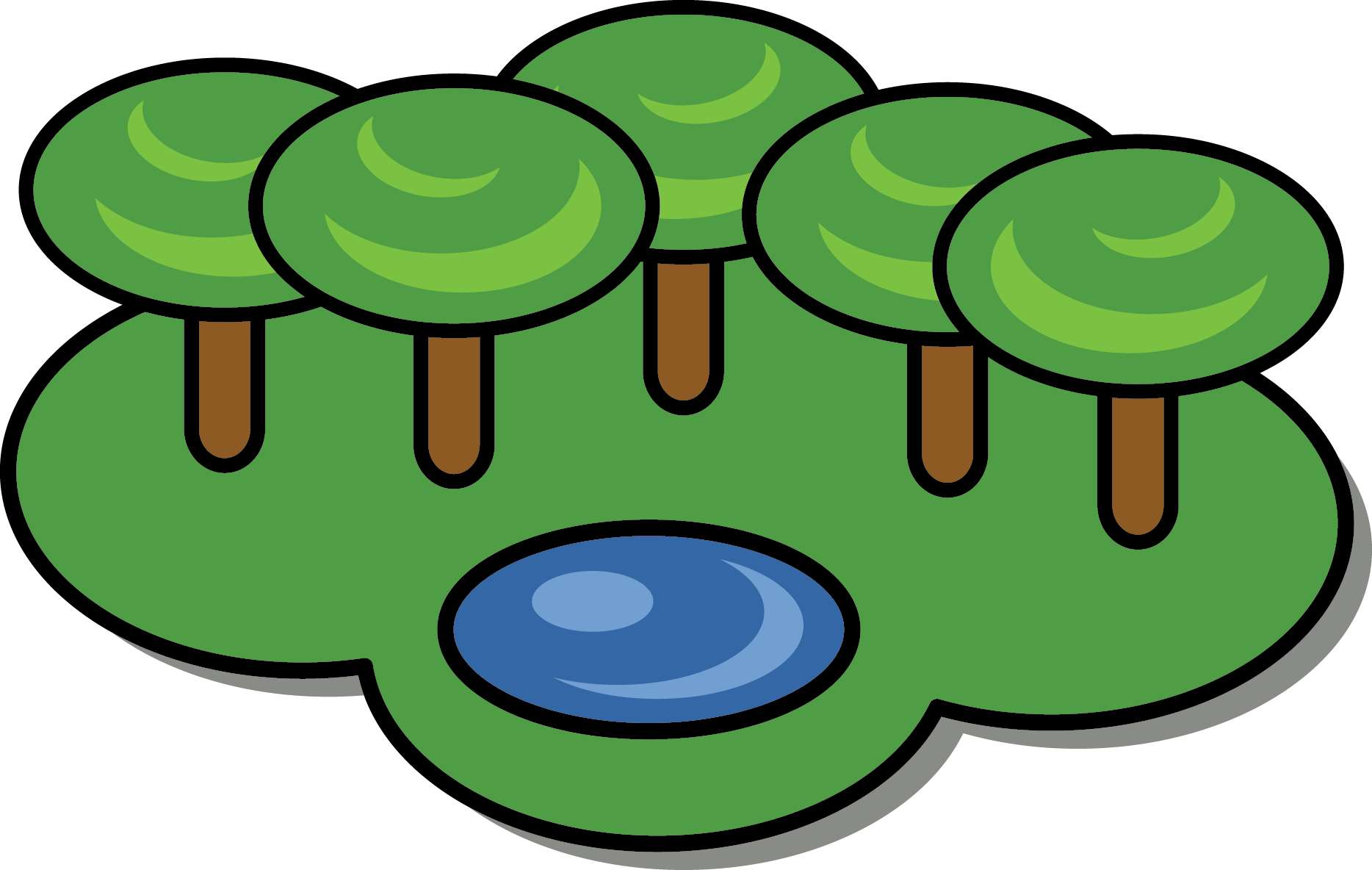Free to Use & Public Domain Forest Clip Art