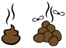 Cartoon poop clipart